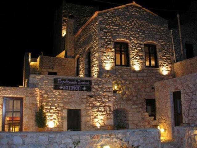 Katafigi Apartment Pyrgos Dirou ภายนอก รูปภาพ